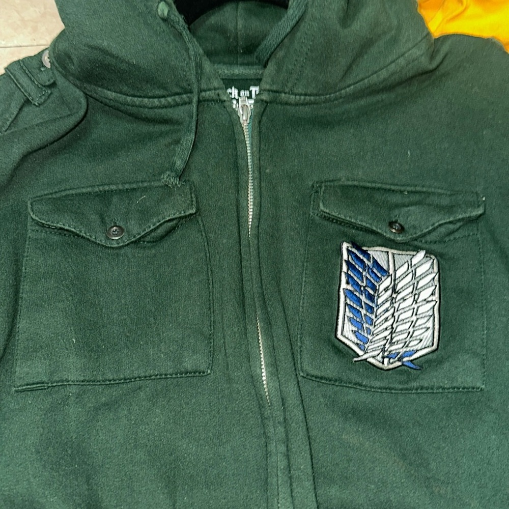 Attack On titan Zip Up Hoody 4 Pockets